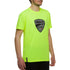 T-shirt gialla da uomo con maxi-logo sul petto Ducati Corse Eros, Abbigliamento Sport, SKU a722000181, Immagine 0
